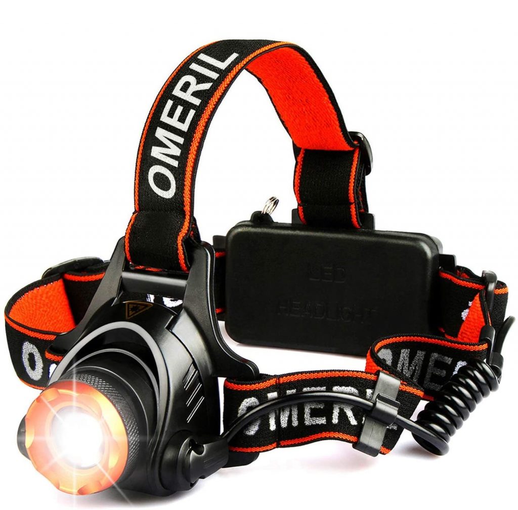 OMERIL Linterna Frontal LED